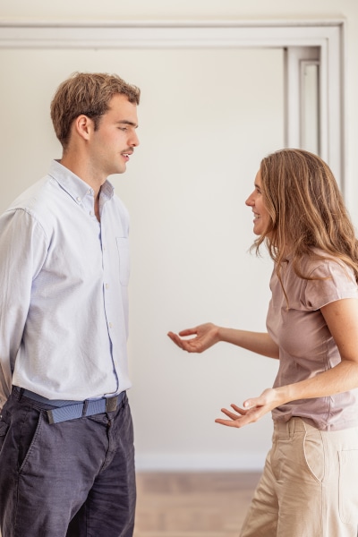 family argument over property ooccupancy misunderstanding