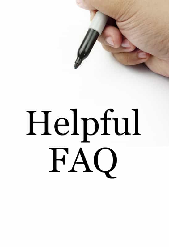 Frequently Asked Questions