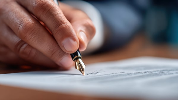 Completing paperwork to apply for Confirmation during executry in Scotland